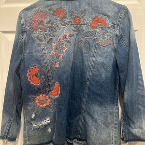 Jessica Simpson Blue Jean Jacket